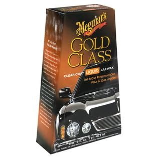 Meguiars Gold Class Clear Coat Liquid Car Wax, 16 fl oz (1 pt) 473 ml