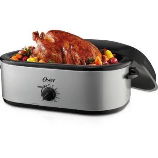 Oster 24 Pound Turkey Roaster Oven, 18 Quart