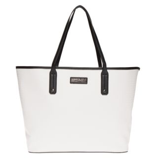Kenneth Cole Reaction Embossed Logo Autograph Tote
