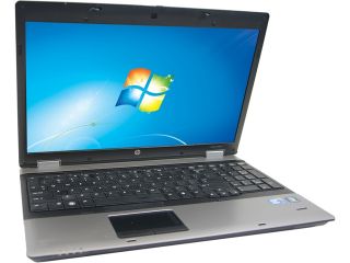 Refurbished: HP Laptop 6550B Intel Core i5 520M (2.40 GHz) 4 GB Memory 250 GB HDD 15.6" Windows 7 Professional 64 Bit
