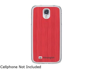 Kensington Red Case   Aluminum Finish for Samsung Galaxy S4 K44418