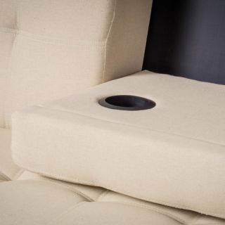 Home Loft Concepts Vicenza 3 Seat Convertible Sofa