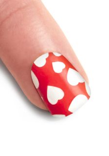 You've Got Nail Stickers in Heart Parade  Mod Retro Vintage Cosmetics