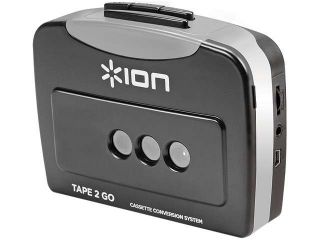 ION Tape To Go Digital Conversion Cassette Player USB ITR17