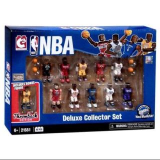 NBA C3 Construction Deluxe Collector Set Minifigure 11 Pack