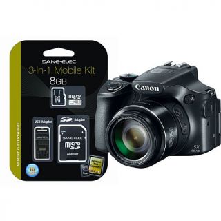 Canon PowerShot SX60 HS 16.1MP, 1080p HD 65X Optical Zoom Digital Camera with 8   7850794