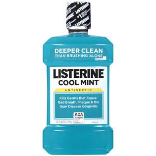 Listerine Cool Mint® Antiseptic Adult Mouthwash   Health & Wellness