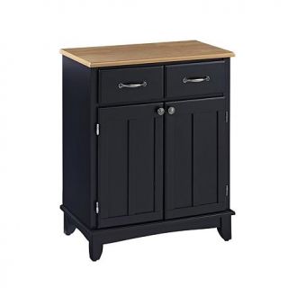 Home Styles Buffet   Black/Natural   7203814