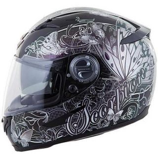 Scorpion EXO 500 Mariposa Helmet Silver SM