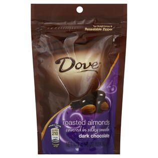 Almonds, Roasted, Dark Chocolate, 4.5 oz (127.6 g)   Food