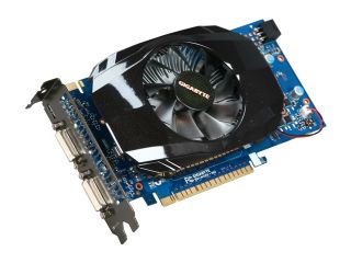 GIGABYTE GeForce GTS 450 (Fermi) DirectX 11 GV N450 1GI 1GB 128 Bit GDDR5 PCI Express 2.0 x16 HDCP Ready SLI Support Video Card