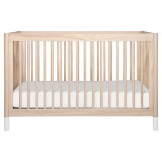 Babyletto Gelato 4 in 1 Convertible Crib with Changing Tray   Washed