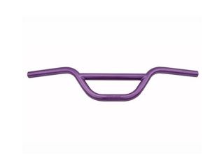 Purple BMX Style Steel Handlebar, 4in Rise