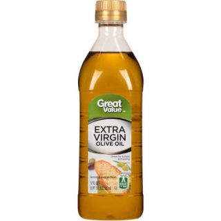 Great Value: 100% Extra Virgin Olive Oil, 17 Oz