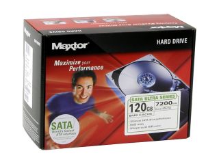 Maxtor Ultra Series Kits L01M120 120GB 7200 RPM 8MB Cache SATA 1.5Gb/s 3.5" Hard Drive