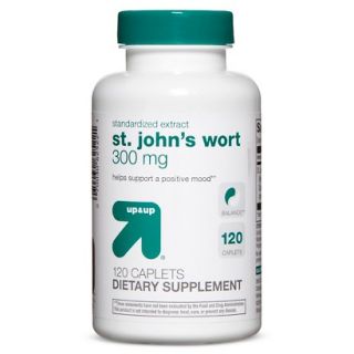up&up St. Johns Wort 300 mg Caplets   120 Count