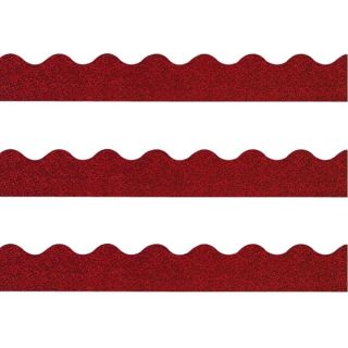 TREND Terrific Trimmers Red Sparkle Border (5 Packs of 10)   17266830