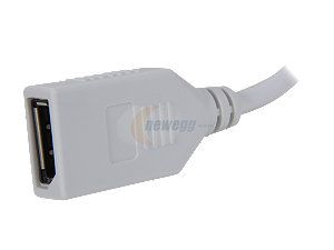 Cirago Model DPN2042 4" Mini DisplayPort to DisplayPort Adapter
