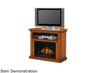 Open Box: ClassicFlame Fairmont Collection 40" Wide Wall Corner Electric Fireplace (Antique Oak) 26DE1247 O103
