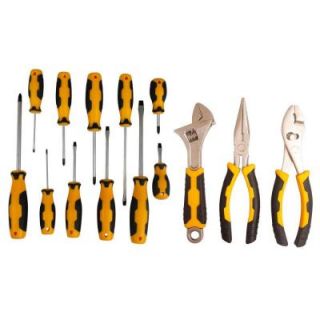 OLYMPIA 8 Piece Screwdriver Set, 2 Piece Pliers Set and Adjustable Wrench (11 Piece) 88 607 220