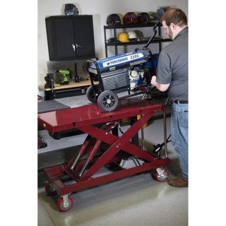 44502. Northern Industrial Foot-Operated Lift Table Cart — 2,200Lb. Capacity