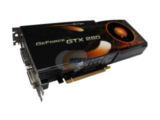 Refurbished: EVGA GeForce GTX 280 DirectX 10 01G P3 1280 RX 1GB 512 Bit GDDR3 PCI Express 2.0 x16 HDCP Ready SLI Support Video Card