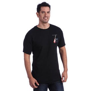Its All About Guitars Mens Black T shirt   10711751  