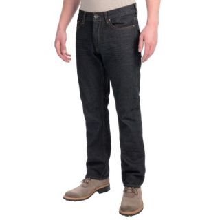 Plugg Slim Straight Fit Jeans with Flap Back Pockets (For Men) 9379G 83