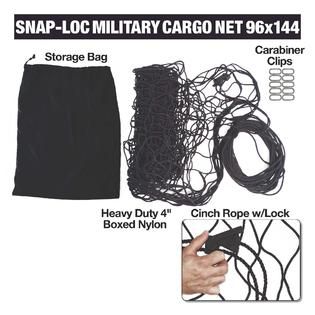 Snap Loc Cargo Net Military Grade Nylon 96x144in   Tools   Garage
