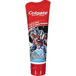 Colgate Transformers Mild Bubble Fruit Flavor Toothpaste, 4.6 oz