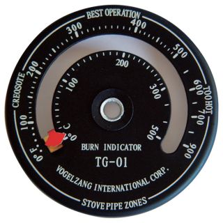 Vogelzang Temperature Gauge with Magnet, Model# TG-01  Thermostats
