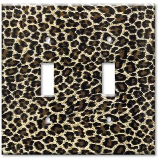 Art Plates Leopard Print Oversize 2 Wall Plate OVD 27