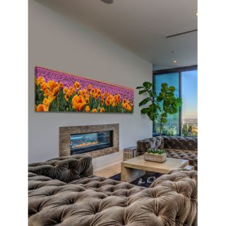 Tulip Explosion Painting Print on Wrapped Canvas by Marmont Hill