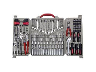 Cooper Hand Tools 181 CTK170MP 170 Piece Mechanics Toolset Open Case