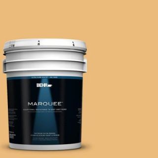 BEHR MARQUEE 5 gal. #BXC 61 Early Harvest Satin Enamel Exterior Paint 945405
