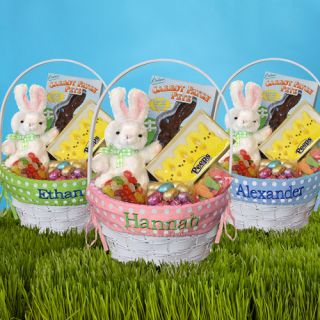Personalized Wicker All In One Easter Basket
