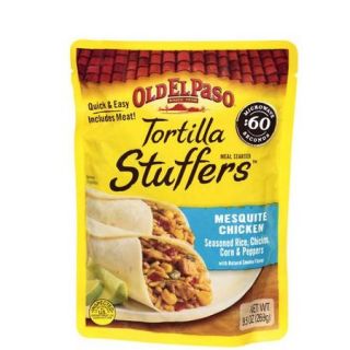 Old El Paso Tortilla Stuffers Mesquite Chicken Meal Starter, 9.5 oz