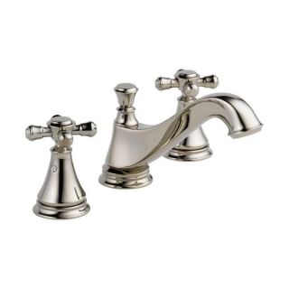 Delta Cassidy Double handle Wide Spread Lavatory   Low Arc Spout with