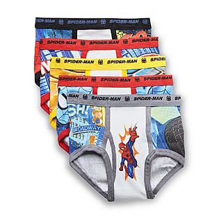 Fruit of the Loom   Boys 5 Pack Spider Man Brief