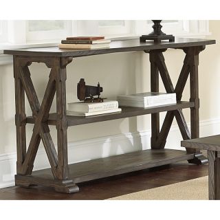 Springfield Weathered Sofa Table   Shopping