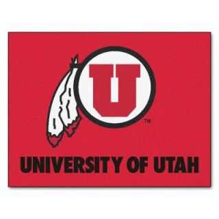 FANMATS University of Utah 2 ft. 10 in. x 3 ft. 9 in. All Star Rug 3128