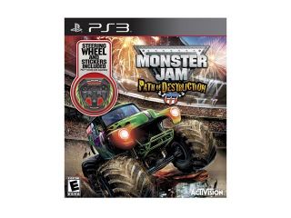 Monster Jam 3 w/Wheel Playstation3 Game