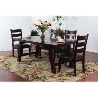 Sunny Deigns Vineyard Dining Table with Turn Buckle   18358299