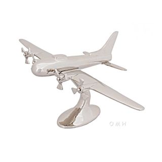 Aluminum Aeroplane by Old Modern Handicrafts