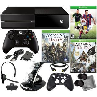Microsoft Xbox One Asassins Creed Holiday Bundle with Fifa 15 & 8 in