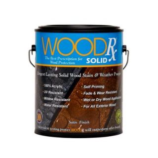 WoodRx 1 gal. Gray Solid Wood Stain and Sealer 600511