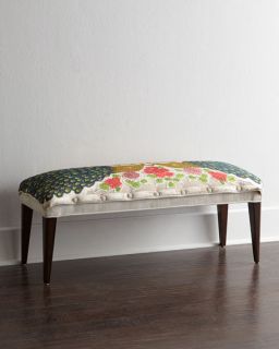 Haute House Cream Peacock Bench