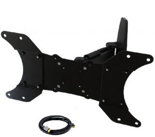 Tilt Swivel and Articulating 27 to 46 TV WallMount w/ HDMI —