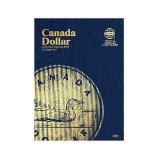 Canada Dollar Folder Number 5: Collection Starting 2009, Official Whitman Coin Folder