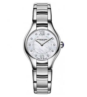 RAYMOND WEIL   5124 ST00985 Noemia diamond, silver and mother of pearl watch